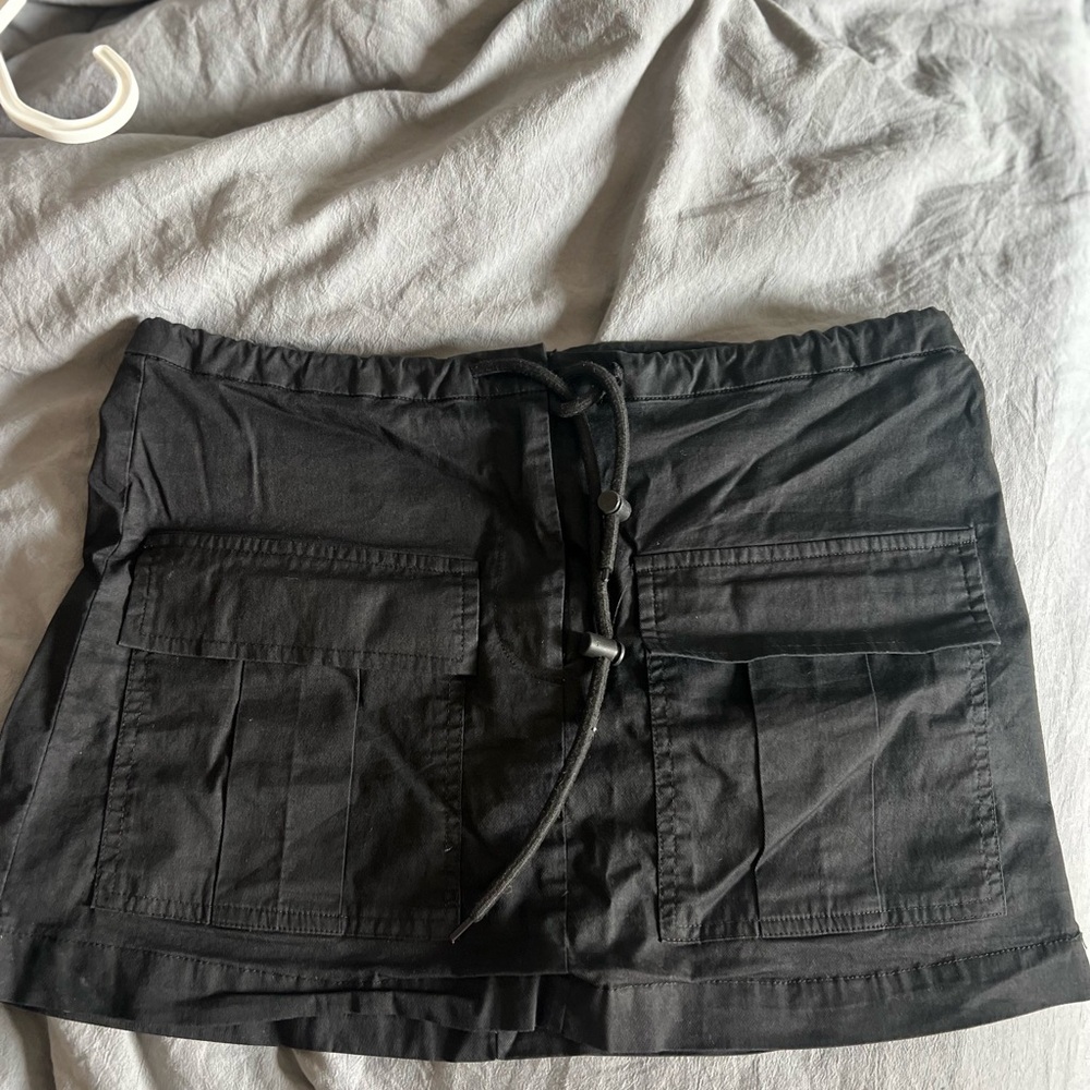 Cargo mini skirt